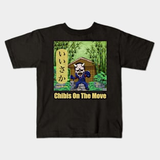 Hannya, Oni of the Forest (Ver. 1.0) - “Chibis On The Move” by iisakastation.com Kids T-Shirt